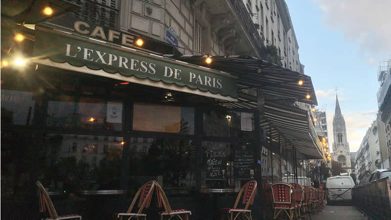 L'Express de Paris, Ménilmontant, Paris 20e